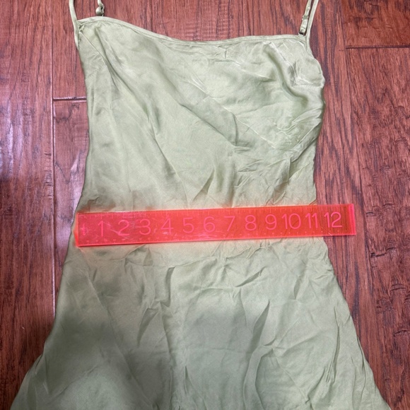 Annie’s Ibiza Green Silk Sequin Mini Dress - Picture 9 of 12